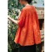 Elegant linen shirts women plus size Women tunic top